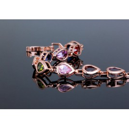 bracelet hilary multi rose gold